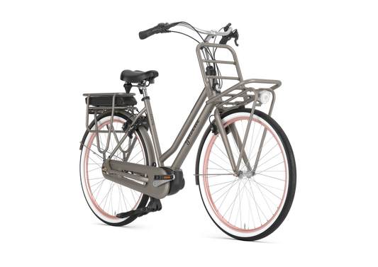 Gazelle Miss Grace C7+ clay green 500Wh RH49cm