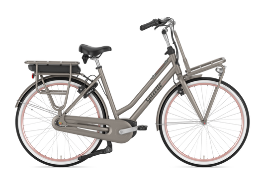 Gazelle Miss Grace C7+ clay green 500Wh RH49cm